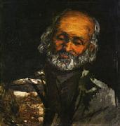 Paul Cezanne Head of and Old Man France oil painting artist